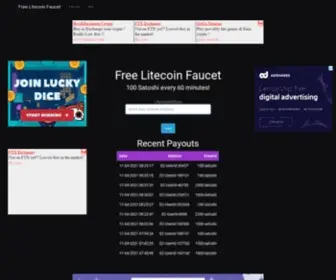 Freecoinbonus.co(Free Litecoin Faucet) Screenshot