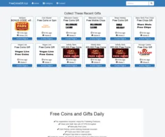 Freecoinsgift.xyz(Free Coins Gift .xyz) Screenshot