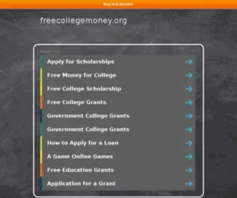 Freecollegemoney.org(freecollegemoney) Screenshot