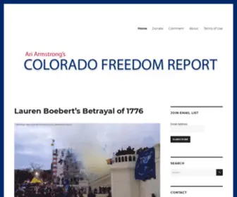 Freecolorado.com(By Ari Armstrong) Screenshot