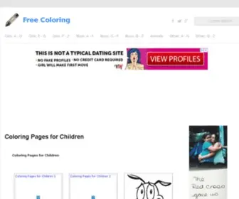 Freecoloring.info(Free Coloring) Screenshot