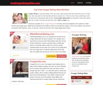 Freecougardatingsites.com(freecougardatingsites) Screenshot