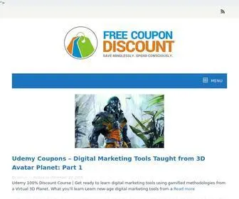 Freecoupondiscount.com(酒泉讲于影视文化发展公司) Screenshot