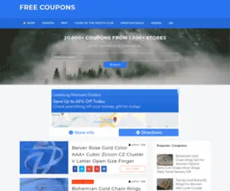 Freecoupons.store(Free coupons) Screenshot