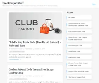 Freecouponstuff.com(FreeCouponStuff) Screenshot