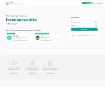 Freecourse.site(Freecourse site) Screenshot