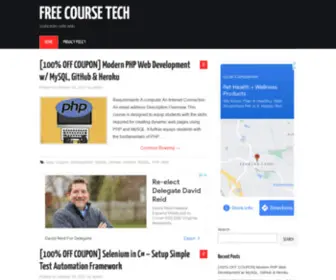 Freecourse.tech(Free Course Tech) Screenshot