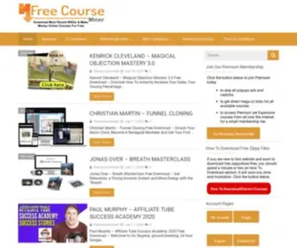 Freecourseminer.com(Free Course Miner) Screenshot