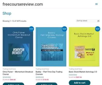 Freecoursereview.com(Download Premium Courses Cheap) Screenshot