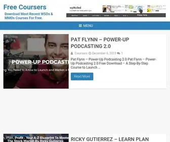 Freecoursers.com(Free Coursers) Screenshot