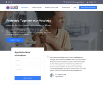 Freecovidvaccination.com(Walk In Free COVID) Screenshot