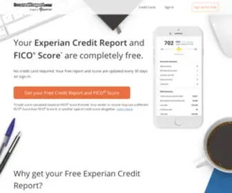 Freecreditreport.com(Request Rejected) Screenshot