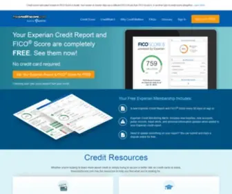 Freecreditscore.com(™) Screenshot