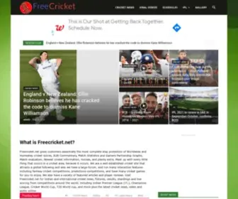 Freecricket.net(Cricket-News) Screenshot