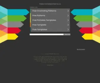 Freecrochetpatterns.co(Free Crochet Patterns) Screenshot