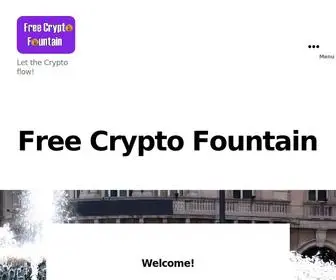 Freecryptofountain.com(Free Crypto Fountain) Screenshot