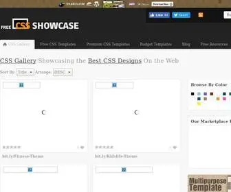 Freecssshowcase.com(Best CSS Designs) Screenshot