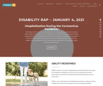 Freed.org(Ability Redefined) Screenshot