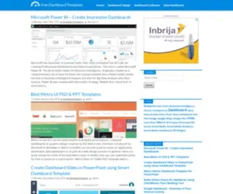 Freedashboardtemplates.com(Free Dashboard Templates) Screenshot