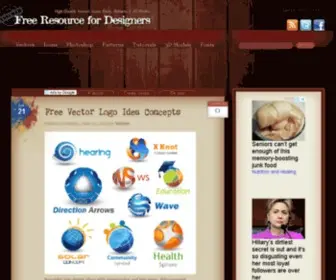 Freedesign4.me(Free Resource for Designers) Screenshot