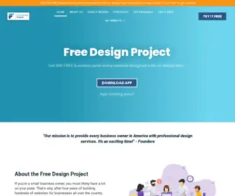 Freedesignproject.com(Free Design Project) Screenshot