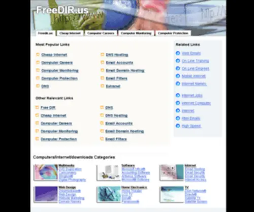 Freedir.us(Free Directory) Screenshot