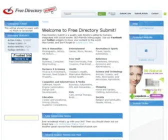 Freedirectorysubmit.com(Submit your website to Free Directory Submit) Screenshot