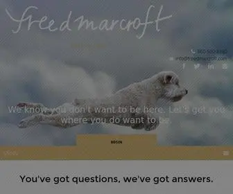 Freedmarcroft.com(Connecticut, Freed Marcroft, LLC) Screenshot