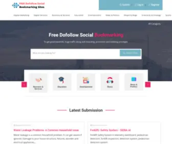 Freedofollowsocialbookmarkingsites.xyz(Free Social Bookmarking Sites List) Screenshot