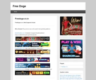 Freedoge-CO-IN.com(Free Doge) Screenshot