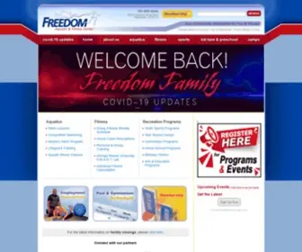 Freedom-Center.com(The Freedom Center) Screenshot