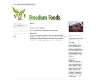 Freedom-Foods.com(FreedomFoods) Screenshot