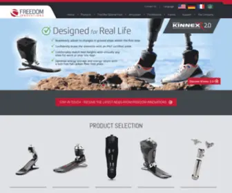 Freedom-Innovations.com(Freedom Innovations) Screenshot