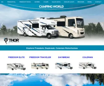 Freedom-Motorhomes.com(Freedom Motorhomes by Thor Motor Coach) Screenshot