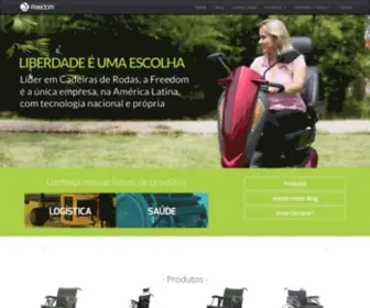 Freedom.ind.br(Cadeiras de Rodas Motorizadas e Scooters Elétricas) Screenshot