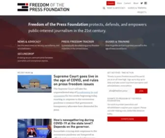 Freedom.press(Freedom of the Press Foundation Freedom of the Press Foundation) Screenshot