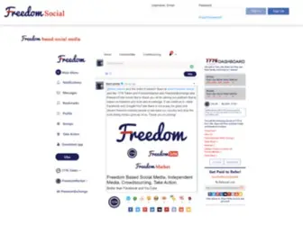 Freedom.social(Freedom social) Screenshot
