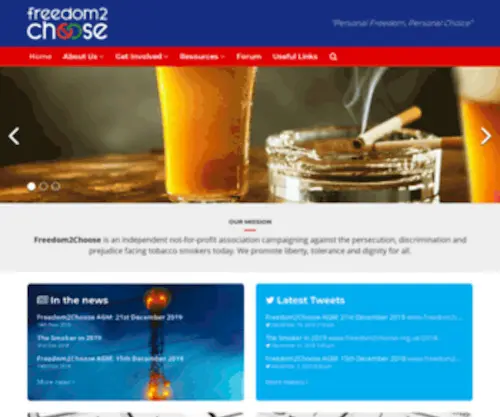 Freedom2Choose.info(Personal Freedom) Screenshot
