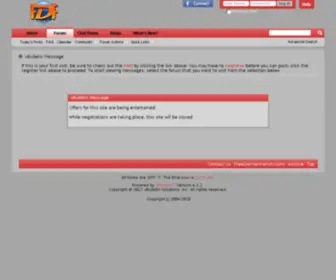 FreeDomainforum.com(Free Domain Forum) Screenshot