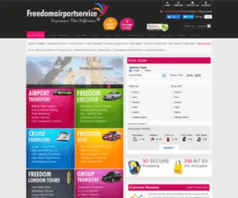 Freedomairportservice.co.uk(Airport Limo Service) Screenshot