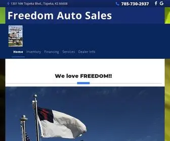 Freedomautosusa.com(Freedom Auto Sales) Screenshot