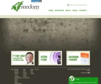 Freedombaptistchurch.com(Freedom Baptist Church) Screenshot