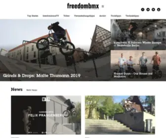 Freedombmx.de(Freedom BMX Magazin) Screenshot