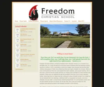 Freedomchristianschool.org(Freedom Christian School) Screenshot