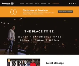 Freedomchurch.tv(Freedom Church) Screenshot