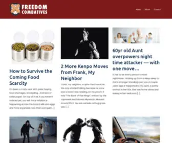 Freedomcombatives.com(Freedom Combatives) Screenshot