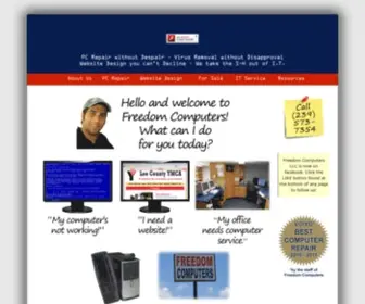 Freedomcomputers.net(Freedom Computers LLC) Screenshot
