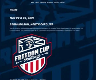 Freedomcupchallenge.com(Lacrosse Event) Screenshot