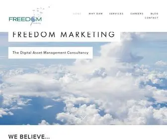 Freedomdam.com(Freedom Marketing) Screenshot