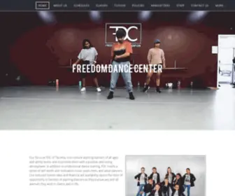 Freedomdancecenter.net(Dance Studios) Screenshot